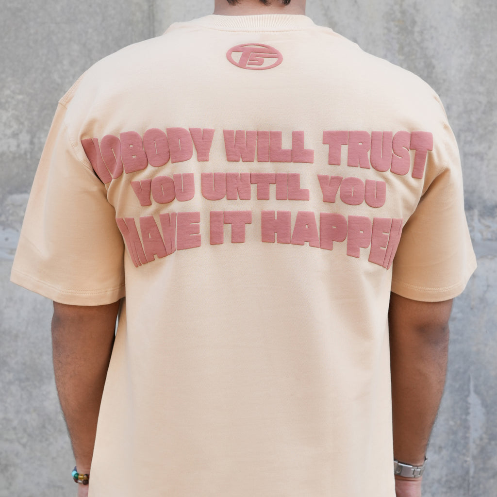 Make It Happen T-Shirt – Sand